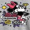 Boys' - Disney - Minnie Mouse is a Fashion Icon Long Sleeve Graphic T-Shirt - 2 of 4