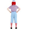 HalloweenCostumes.com Men's Raggedy Andy Halloween Costume with Wig and Matching Hat | Adult Raggedy Andy Outfit - 3 of 4