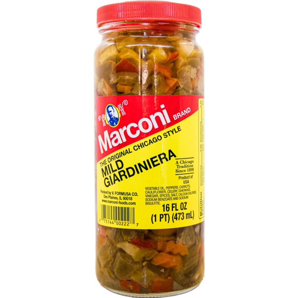 UPC 075144002227 product image for Marconi Mild Giardiniera - 16oz | upcitemdb.com