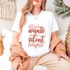 Simply Sage Market Mom Wants A Silent Night Short Sleeve Tee - 2 of 4