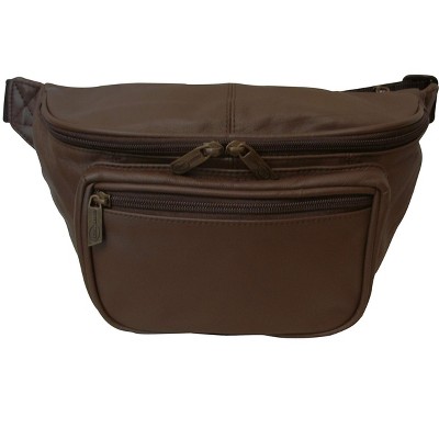 Amerileather Jumbo Size Leather Fanny Pack (7320-04)