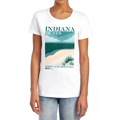 Indiana Dunes National Park Classic Women's T-Shirt White
