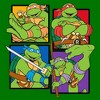 Men's Teenage Mutant Ninja Turtles Colorful Character Portraits T-Shirt - 2 of 4