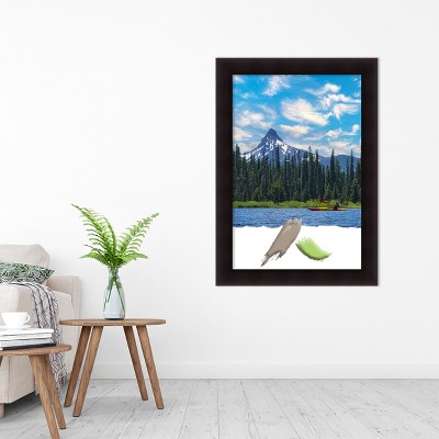 Portico Espresso Solid Wood Wall Picture Frame 24x36