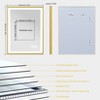 32/40/48/56/60in LED Mirror Bathroom Wall Mirrors w/ Lights Gold Frame Dimmable 3 Colors Anti-fog, Decor Wall Mirror - 2 of 4