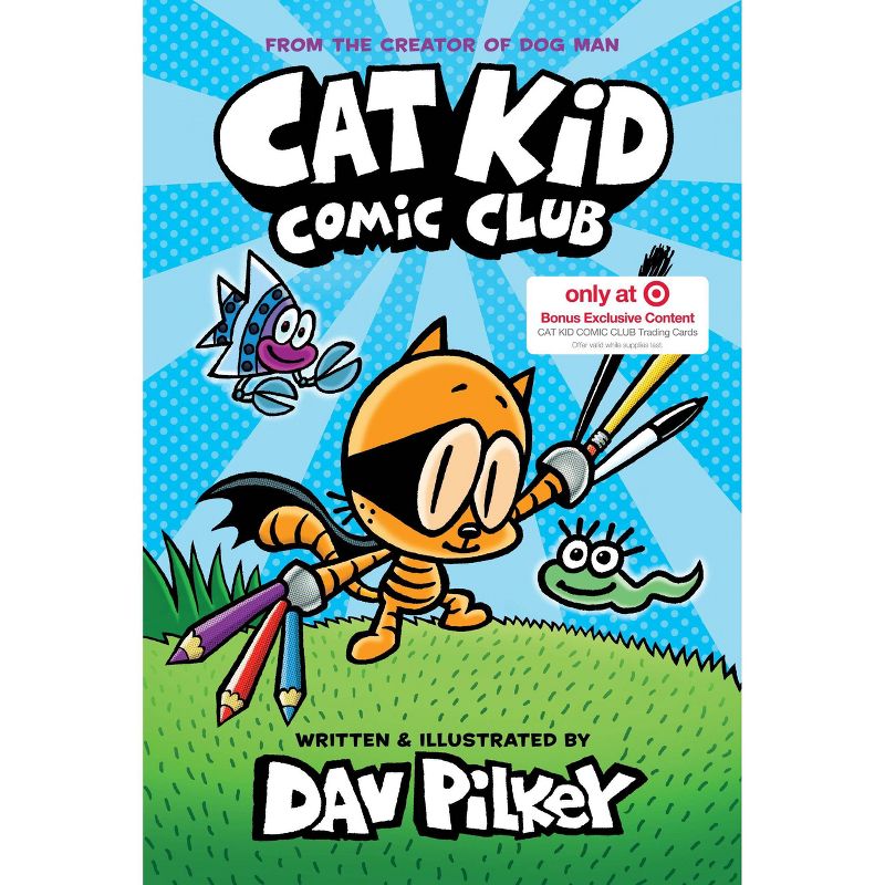 Cat Kid Comic Club - Target Exclusive Edition by Dav Pilkey (Hardcover), 1 of 2