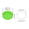 Unique Bargains Regular Mouth Plastic Mason Jar Lids with Silicone Sealing Ring 6 Pcs - 2 of 4