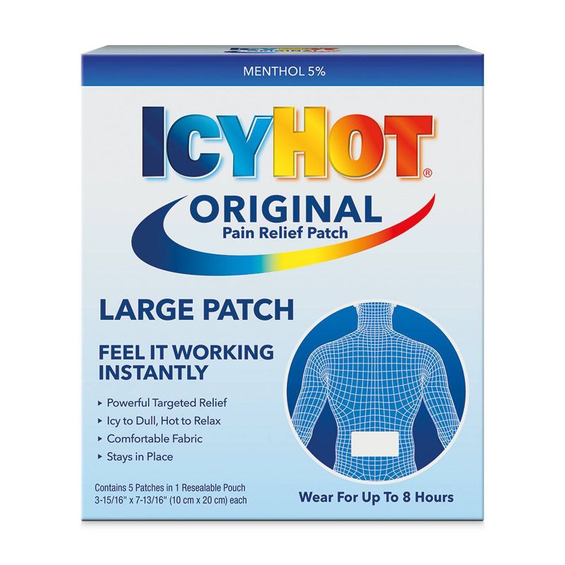 Icy Hot Medicated Patch Back - 5ct, 1 of 8