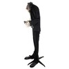 Northlight Lighted and Animated Scary Butler Standing Halloween Decoration - 5' - 3 of 3