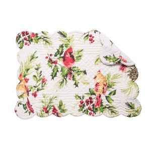 C&F Home Ruby Cardinal Placemat - 1 of 4