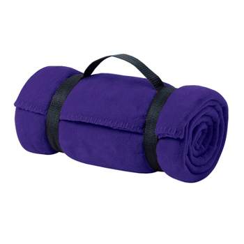 Port Authority Value Fleece Blanket with Carrying Strap