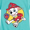 Girls' - Paw Patrol - Marshall Fire Fighter Sketch Fitted Short Sleeve Graphic T-Shirt - 2 of 4