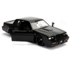 Dom's Buick Grand National Black "Fast & Furious" Movie 1/24 Diecast Model Car by Jada - 2 of 4
