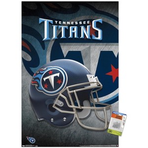 Trends International NFL Tennessee Titans - Helmet 18 Unframed Wall Poster Prints - 1 of 4