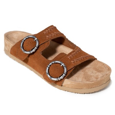 Minnetonka Women's Georgine Classic Suede Slide Sandals
