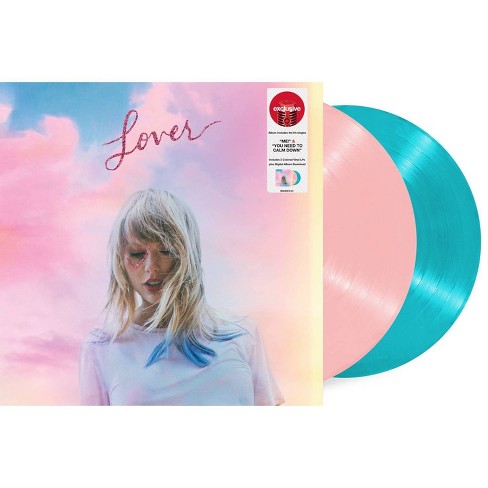 Taylor Swift Lover Target Exclusive Vinyl 2 Disc Color Set