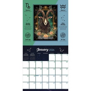 TF Publishing 13.5"x14.5" 2026 Astrology Wall Calendar - 1 of 4