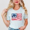 Simply Sage Market USA Flag Coquette Short Sleeve Tee - 2 of 4