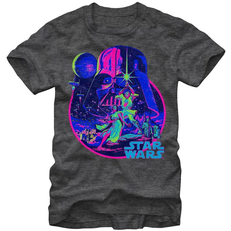 Men's Star Wars Bright Classic Art T-Shirt, 1 of 5