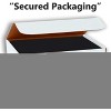 Hamilco Black Colored Cardstock Thick Paper - 8 1/2 x 11" Heavy Weight 80 LB Cover Card Stock - 4 of 4