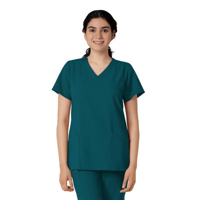 Wink W123 Women's Basic V-Neck Scrub Top