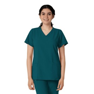 Wink W123 Women's Basic V-Neck Scrub Top - 1 of 4