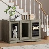 41.3''w Dog Crate Furniture,heavy-duty Indoor Dog Kennel - 3 of 4