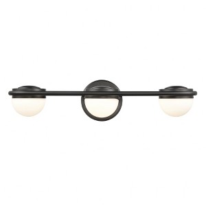 Elk Home Nelly 3 - Light Vanity in  Matte Black - 1 of 4