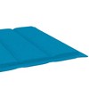 Solid Acacia wood Sunlounger vidaXL - 3 of 4