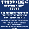 Women's Design By Humans Halloween Error 404 Costume Not Found Apparel, Funny Geeky By khaledned99 Racerback Tank Top - 2 of 3