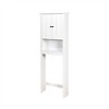 PAGED Bathroom Storage Cabinet, Modern Over Toilet Storage with Shelves and Door, Storage Unit for Bathroom, Space Saving - 3 of 4