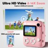 SUGIFT 48MP Kids Instant Camera with Thermal Printing with 1080P Video, Fun Filters, Games, 2.4" Screen, 32GB Card, 4 Rolls Paper - 2 of 4