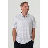 Burlebo Men's Performance Short Sleeve Polo Golf Shirt - 3 of 4