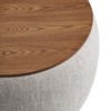 Modway Perla Woven Heathered Fabric Upholstered Storage Ottoman - 4 of 4