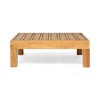 NicBex Modular Sectional Sofa Set, Outdoor Patio Sofa Set, 2-Piece Loveseat with Square Coffee Table, Acacia Wood Outdoor Couch Set - 4 of 4