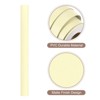 Unique Bargains Wallpaper, Peel and Stick Wallpaper Contact Paper Solid Color Vinyl Self-Adhesive Wall Paper Decorative Khaki Yellow 394"x23.6" - 3 of 4