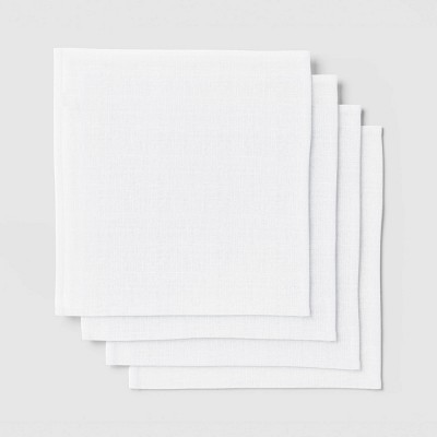 4pk Napkins White - Threshold™