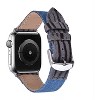 Worryfree Gadgets Leather Band for Apple Watch 38/40/41mm, 42/44/45mm iWatch Band Series 8 7 6 SE 5 4 3 2 1 - 3 of 4