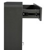 Kumasinova Storage Cabinet with 2 Flip Drawers and 1 Drawer,Shoe Rack Storage Organizer with Open Shelves for Closet Hallway Bedroom Entryway - 4 of 4