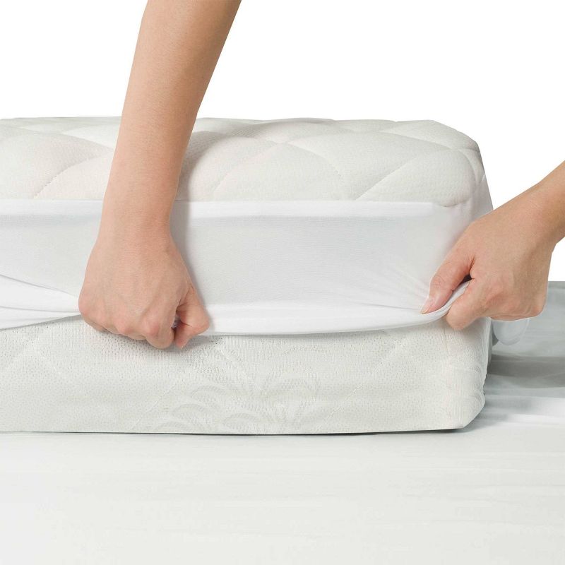 Circular Flow Fitted Mattress Pad - All In One, 4 of 13
