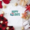 Leo the Truck Happy Holidays - Toddler Short Sleeve Graphic T-Shirt - 2 of 3