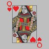 Men's Lost Gods Standard Queen Of Hearts T-Shirt - 2 of 4