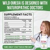 New Roots Herbal Wild Omega-3 EPA 660 mg & DHA 330 mg Fish Oil Softgels - 120 Count - 2 of 4
