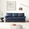 NicBex 82.68 Inch Modular Sectional Sofa with Armrest Modern Upholstered Sofa with Wood Legs for Living Room - 2 of 4