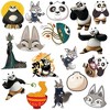 Kung Fu Panda 4 50ct Vinyl Large Deluxe Stickers Variety Pack - Laptop, Water Bottle, Scrapbooking, Tablet, Skateboard, Indoor/Outdoor - 4 of 4