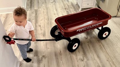 Classic Red Metal Wagon