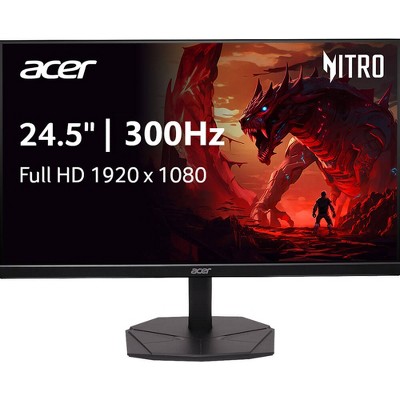 Acer KG251Q 24 1/2 inch Nitro KG1 Full HD 300Hz Gaming Monitor with AMD FreeSync