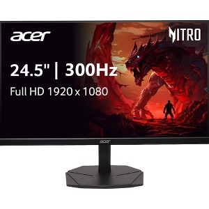 Acer KG251Q 24 1/2 inch Nitro KG1 Full HD 300Hz Gaming Monitor with AMD FreeSync - 1 of 4