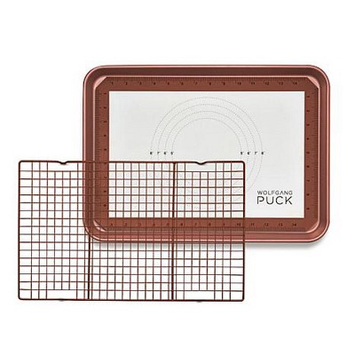 Wolfgang Puck Nonstick Coated Sheet Pan with Cooling Rack - 21619363