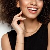 EVERLY JEWELRY | Silver or Brass 3mm Heart Link FW Pearl Necklace and Bracelet Set -Multiple Metal Option - 4 of 4